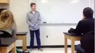 Public Speaking Class: Losing My Appendix