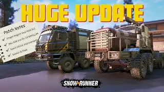 SnowRunner Huge Update - Dragon Wagons DLC - New Trucks + New Addons + Vehicle Improvements
