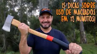 Machados: 15 Dicas Essenciais! #sobrevivência #BushCraft #Adler