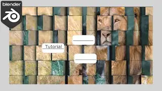 Blender 2.93 Mograph: Geometry Nodes Wall Of Cubes