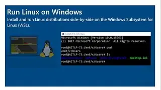 How to Install Linux Bash Shell on Windows -10 | Built-In Windows Subsystem for Linux