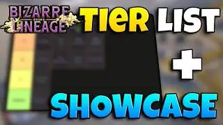 NEW Bizarre Lineage PVE Tier List | All Stands Showcase | Roblox