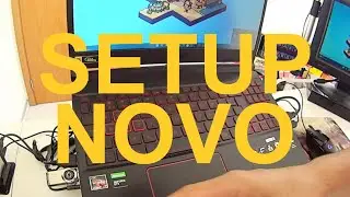 Finalmente eu voltei! - Mostrando meu setup de lives novo 2022.