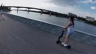 Прогулка по Камышину на эл.самокате