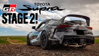 Toyota GR Supra STAGE 2! | Suspension & Downpipe / Full Ti Exhaust