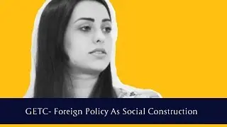 🔴 GETC RI - Foreign Policy As Social Construction - Roxanne Lynn Doty