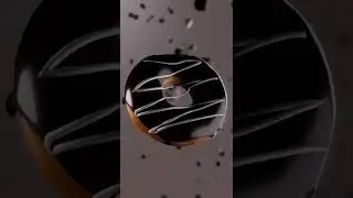 Chocolate Donut || Perfect LOOP || 