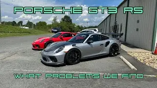 Porsche 911 991.2 GT3 RS - Problems we find during service and track inspections