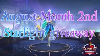 Starlight giveaway #2 August month/MLBB