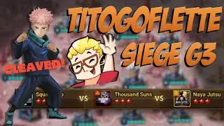 SIEGE G3 EU - Itardori Eau en cleave mamacita ça envoie ! - SZ vs Thousand Suns vs Naya Jutsu