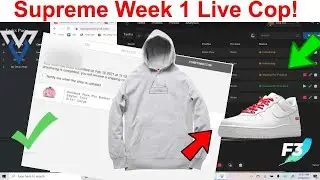 Supreme Week 1 Kaws Box Logo Live Cop! - Velox & F3 - Pr33m Cooks Ep. 3