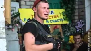 Боец Юрий Коростелев о поездах с углем через линию фронта