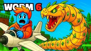 (FLYING WORM) Roblox FUNNY MOMENTS | Build a Boat for Treasure