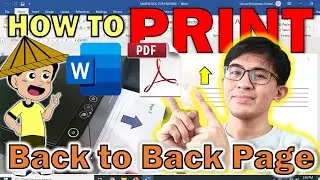 HOW TO PRINT MS WORD AND PDF MODULES IN BACK TO BACK PAGES | SAVE PAPER & INK USING 2-SIDED PRINTING