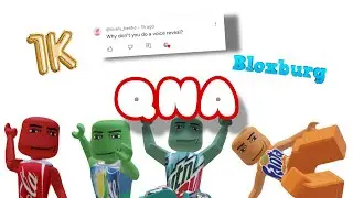 1k subscriber special QNA!! 🎉 🎊|| Roblox Bloxburg || House Tour ||