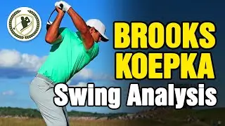 BROOKS KOEPKA GOLF SWING ANALYSIS (SLOW MOTION) + GOLF DRILLS & TIPS!