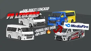 FR Legends Indonesia Terbaru | Mod Hiace Cumi Cumi + Suara disel paket lengkap
