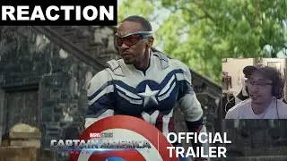Captain America: Brave New World | #D23Brazil Trailer | Reaction (Captain America 4, Red Hulk)