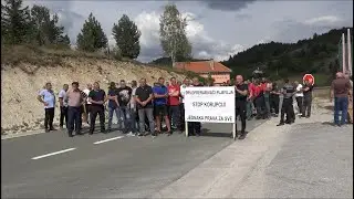 TV Pljevlja Blokada puta 27 08 2024