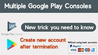 How to make multiple google play console account with virtual cards