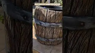 бочка из артбетона