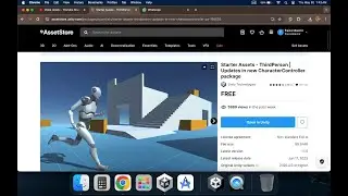 Third Person Controller in Unity Game Development | Part 1 | Unity Starter Asset 2024
