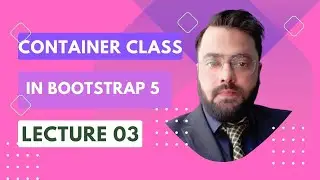 Container Class in Bootstrap 5 | Learn Bootstrap Complete in Urdu / Hindi