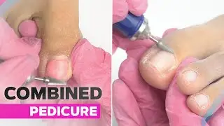 Pedicure Tutorial | Combined E-file Pedicure