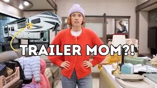 We Decided To Live In A Trailer *family of 7*