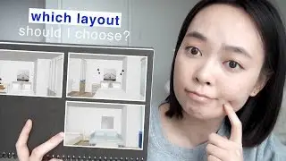 3 Ways to Redesign My Studio Apartment (430 sqft)