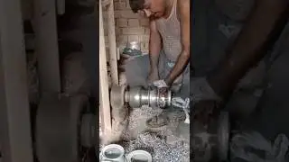 POLISHING A KITCHEN UTENSIL #1million #shortfeed #newvideo #youtubeshorts