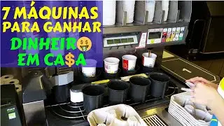 As 7 Melhores Máquinas para Trabalhar e Ganhar Dinheiro em Casa