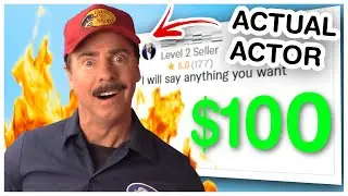 Paying People to say EMBARASSING Things on FIVERR
