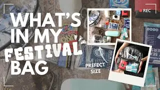 WHAT'S IN MY FESTIVAL BAG : WATCH BEFORE GOING TO COACHELLA / STAGECOACH!!