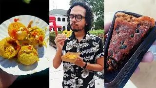 Trying different types of food at a Muslim Food and Shopping Festival | Part 2 | Jalebi | Dahi puri