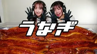 【モッパン風ASMR】巨大うな重