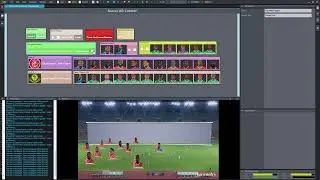Realtime Live Soccer Augmented Reality Graphics demo -Unreal Engine and Aximmetry