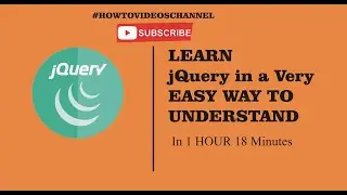 jQuery Explained in a Easy Way possible | jQuery installation, jQuery Event| Animating with jQuery |