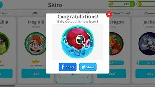 Baby Octopus level 3 | Agar.io