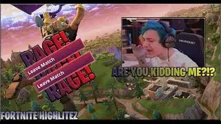 Ninja RAGES & Gets FRUSTRATED After This Happens! TFUE UNINSTALLS FORTNITE!!