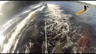 GoPro Waterskijumping Lake Mjær - Knut Lyngar - 2012