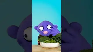 Reggie gets dramatic about GREEN veggies!!  #kidsvideo #vegetables #preschool