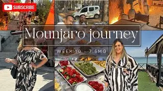 Week 10 Mounjaro Weight Loss Journey | 1st Dose of 7.5mg + Trying to Stay on Track in Turkey! ✈️💉