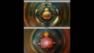 JPG frames vs PNG frames