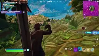 playing fortnite