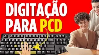 É ASSIM  que Digita com  UMA MÃO SOMENTE ! (Explicação com programa Grátis)