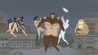 Attack on Titan Season 4 Opening (Titan dance animation)