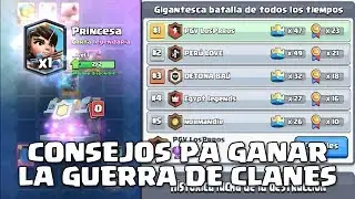 Consejos pa ganar LA GUERRA DE CLANES - Clash Royale | Pepegames