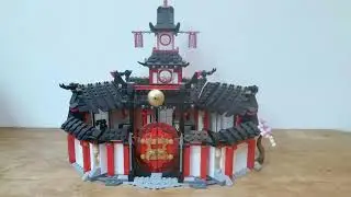 LEGO attack on the Monastery of Spinjitzu