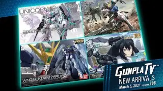 GRAIL GUNPLA RESTOCK & New Plamo Arrivals For March 5, 2021 | Gunpla TV 398